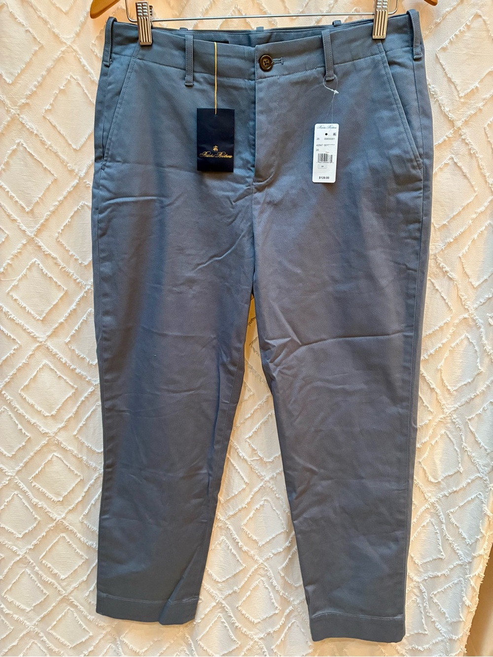 Brooks Brothers Slate Blue Chino Pants